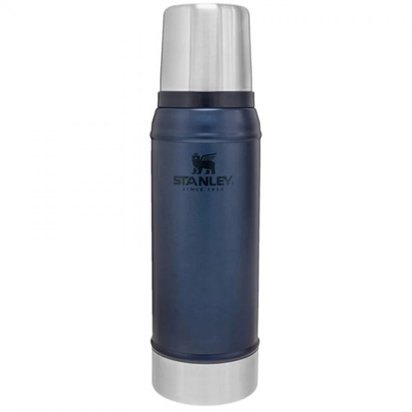 Stanley Classic thermos flask with mug, 0.35l, Navy