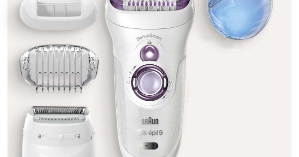 Braun Silk-épil 9 9710 Senso Smart Epilator / Epilation