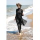 Mayo burkini Marina Swimsuit Hijab Swimsuit M2035-Black